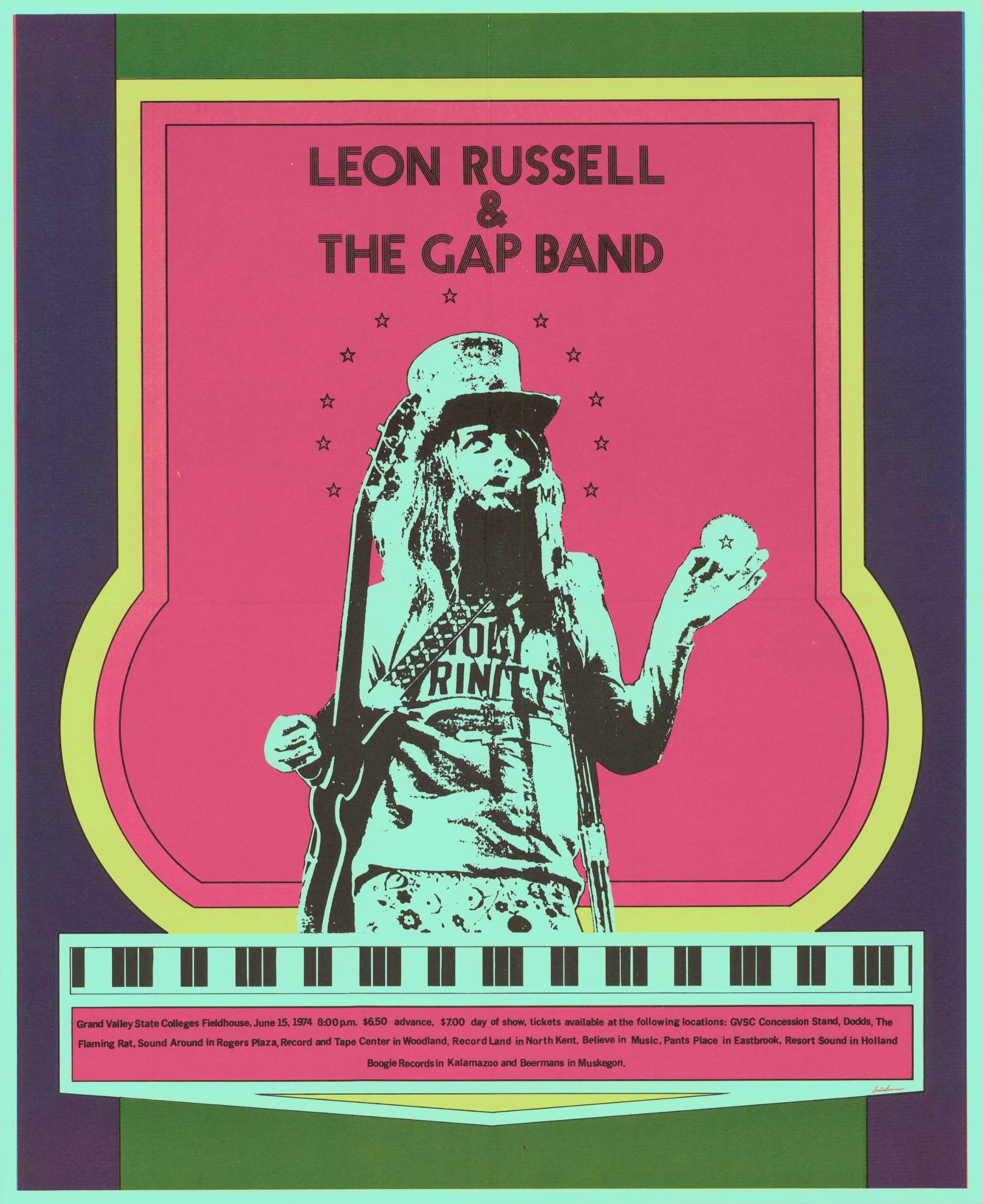 Leon Russell poster